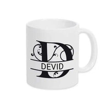 Keramik Tasse mit Namen | Motiv 1 | Devid - Druckerino