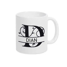 Keramik Tasse mit Namen | Motiv 1 | Dian - Druckerino