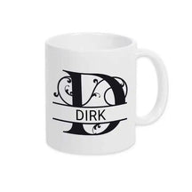 Keramik Tasse mit Namen | Motiv 1 | Dirk - Druckerino