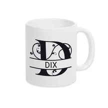 Keramik Tasse mit Namen | Motiv 1 | Dix - Druckerino