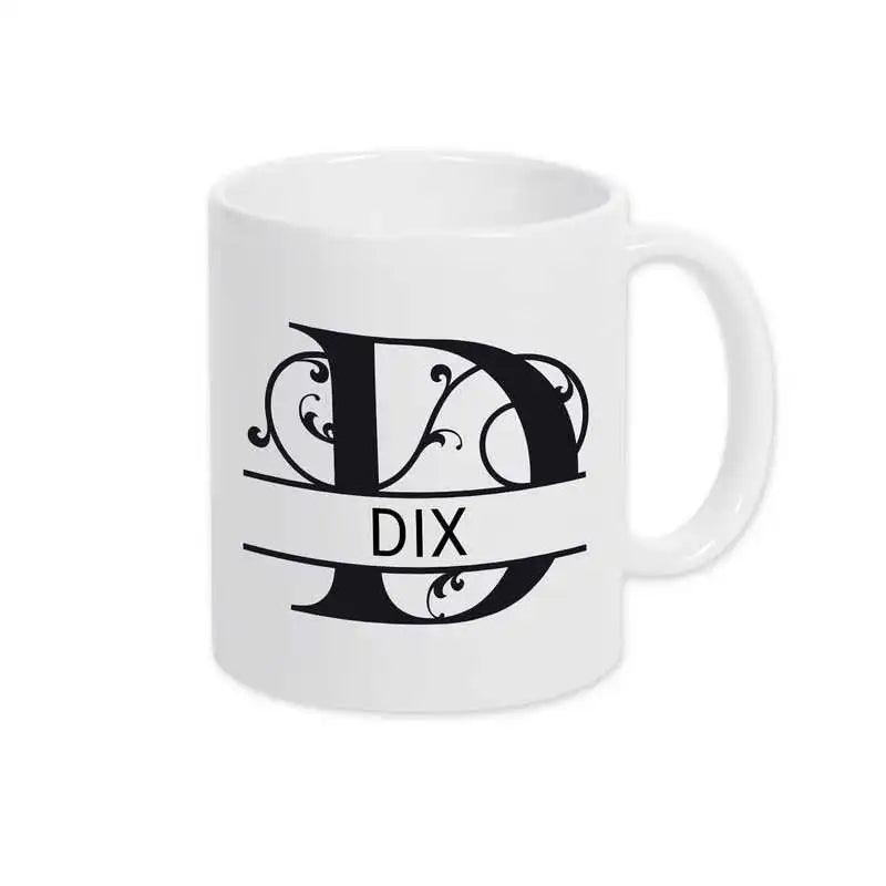 Keramik Tasse mit Namen | Motiv 1 | Dix - Druckerino