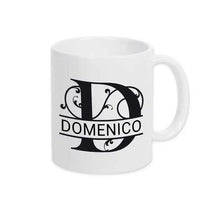Keramik Tasse mit Namen | Motiv 1 | Domenico - Druckerino