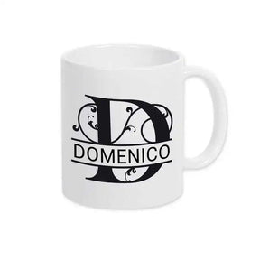 Keramik Tasse mit Namen | Motiv 1 | Domenico - Druckerino