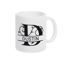 Keramik Tasse mit Namen | Motiv 1 | Dustin - Druckerino