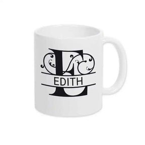 Keramik Tasse mit Namen | Motiv 1 | Edith - Druckerino