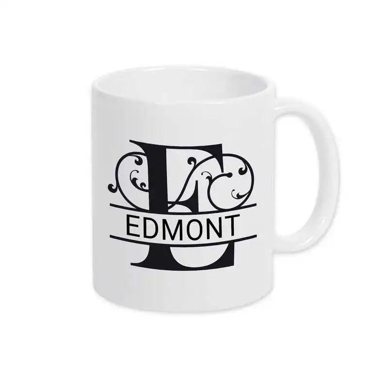 Keramik Tasse mit Namen | Motiv 1 | Edmont - Druckerino