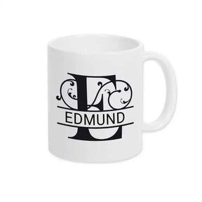 Keramik Tasse mit Namen | Motiv 1 | Edmund - Druckerino