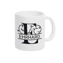 Keramik Tasse mit Namen | Motiv 1 | Ehrhard - Druckerino