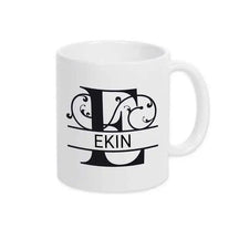 Keramik Tasse mit Namen | Motiv 1 | Ekin - Druckerino