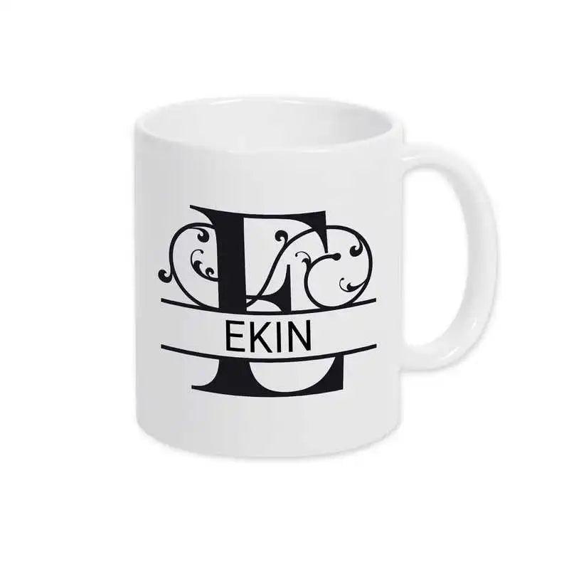 Keramik Tasse mit Namen | Motiv 1 | Ekin - Druckerino