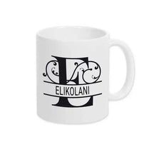 Keramik Tasse mit Namen | Motiv 1 | Elikolani - Druckerino