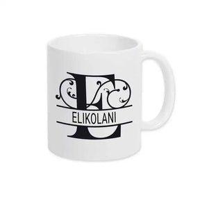 Keramik Tasse mit Namen | Motiv 1 | Elikolani - Druckerino