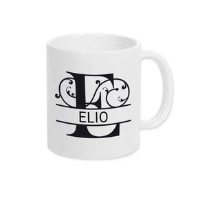 Keramik Tasse mit Namen | Motiv 1 | Elio - Druckerino