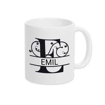 Keramik Tasse mit Namen | Motiv 1 | Emil - Druckerino