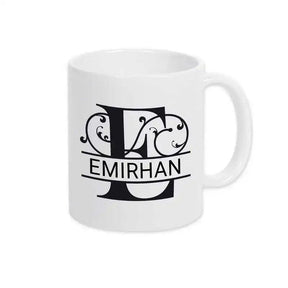 Keramik Tasse mit Namen | Motiv 1 | Emirhan - Druckerino