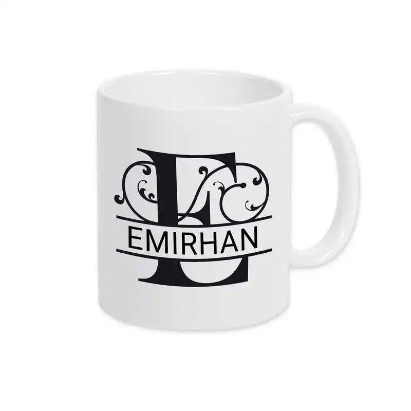 Keramik Tasse mit Namen | Motiv 1 | Emirhan - Druckerino