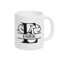 Keramik Tasse mit Namen | Motiv 1 | Enrik - Druckerino