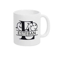 Keramik Tasse mit Namen | Motiv 1 | Esteban - Druckerino