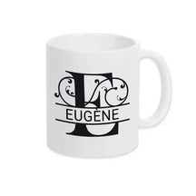 Keramik Tasse mit Namen | Motiv 1 | Eugène - Druckerino