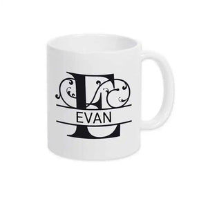 Keramik Tasse mit Namen | Motiv 1 | Evan - Druckerino