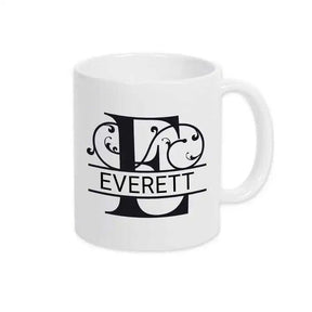 Keramik Tasse mit Namen | Motiv 1 | Everett - Druckerino
