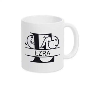 Keramik Tasse mit Namen | Motiv 1 | Ezra - Druckerino