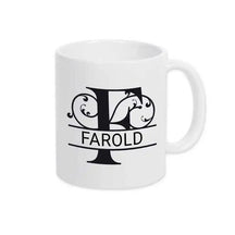 Keramik Tasse mit Namen | Motiv 1 | Farold - Druckerino