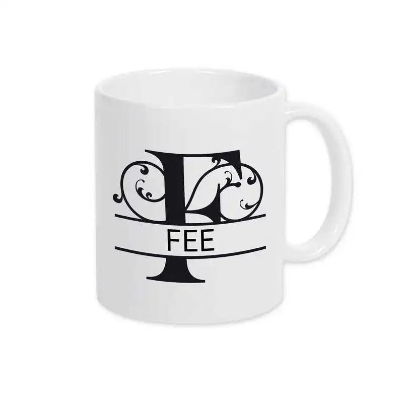 Keramik Tasse mit Namen | Motiv 1 | Fee - Druckerino