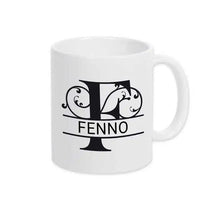 Keramik Tasse mit Namen | Motiv 1 | Fenno - Druckerino