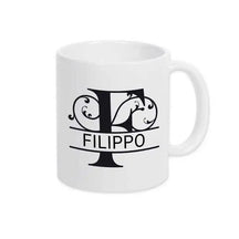 Keramik Tasse mit Namen | Motiv 1 | Filippo - Druckerino