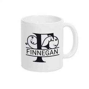 Keramik Tasse mit Namen | Motiv 1 | Finnegan - Druckerino