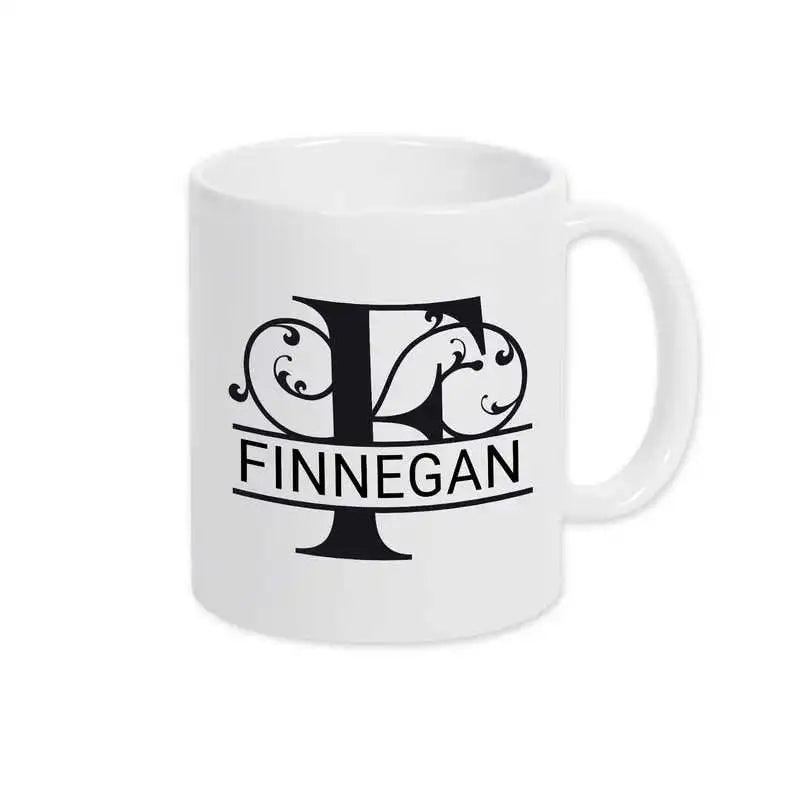 Keramik Tasse mit Namen | Motiv 1 | Finnegan - Druckerino