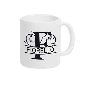 Keramik Tasse mit Namen | Motiv 1 | Fiorello - Druckerino