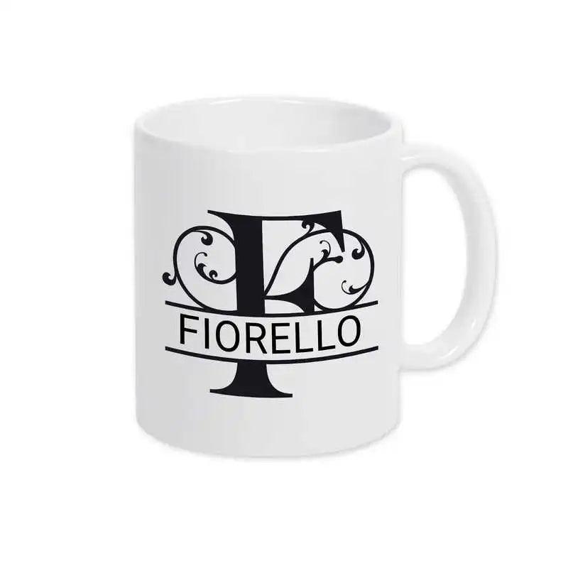Keramik Tasse mit Namen | Motiv 1 | Fiorello - Druckerino