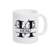 Keramik Tasse mit Namen | Motiv 1 | Heinz - Druckerino