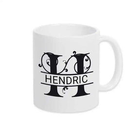Keramik Tasse mit Namen | Motiv 1 | Hendric - Druckerino