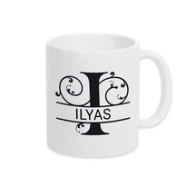 Keramik Tasse mit Namen | Motiv 1 | Ilyas - Druckerino