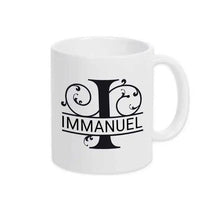 Keramik Tasse mit Namen | Motiv 1 | Immanuel - Druckerino