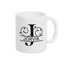 Keramik Tasse mit Namen | Motiv 1 | Jorvik - Druckerino