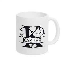 Keramik Tasse mit Namen | Motiv 1 | Kasper - Druckerino