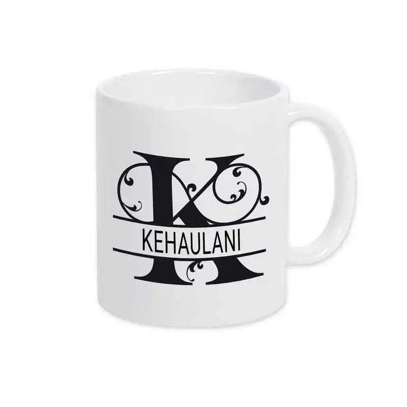 Keramik Tasse mit Namen | Motiv 1 | Kehaulani - Druckerino