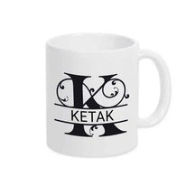 Keramik Tasse mit Namen | Motiv 1 | Ketak - Druckerino