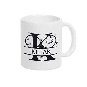 Keramik Tasse mit Namen | Motiv 1 | Ketak - Druckerino