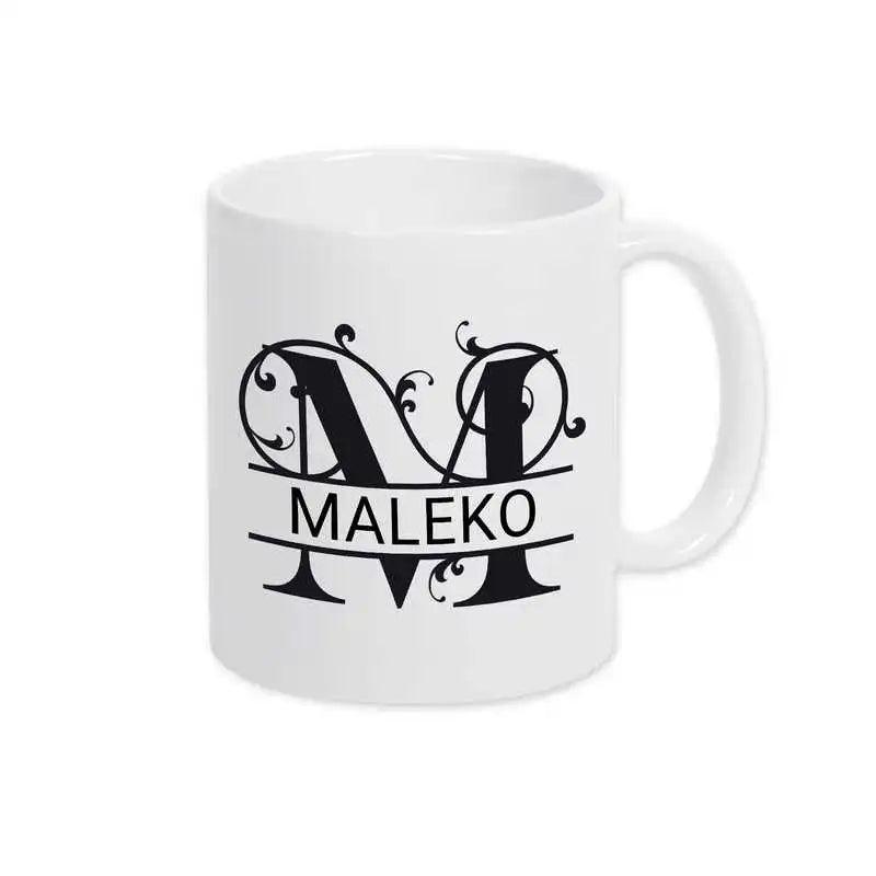Keramik Tasse mit Namen | Motiv 1 | Maleko - Druckerino