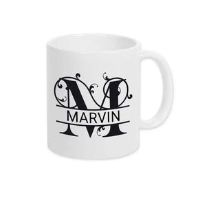Keramik Tasse mit Namen | Motiv 1 | Marvin - Druckerino