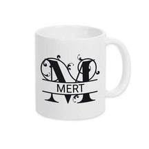 Keramik Tasse mit Namen | Motiv 1 | Mert - Druckerino