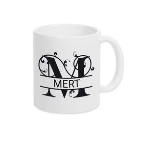 Keramik Tasse mit Namen | Motiv 1 | Mert - Druckerino