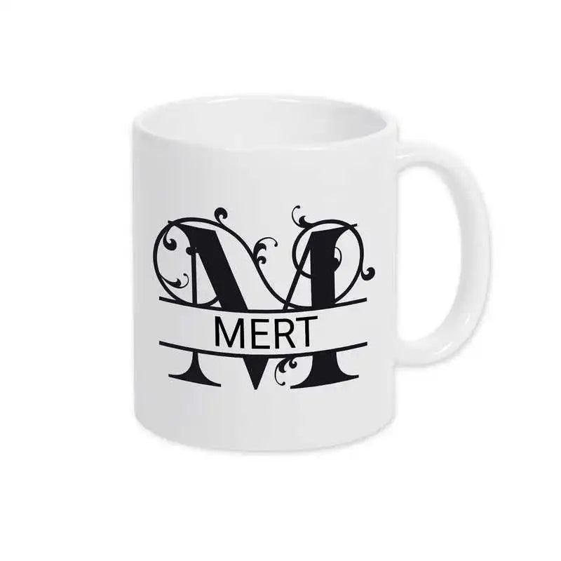 Keramik Tasse mit Namen | Motiv 1 | Mert - Druckerino