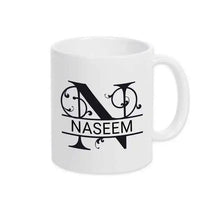Keramik Tasse mit Namen | Motiv 1 | Naseem - Druckerino
