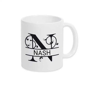 Keramik Tasse mit Namen | Motiv 1 | Nash - Druckerino